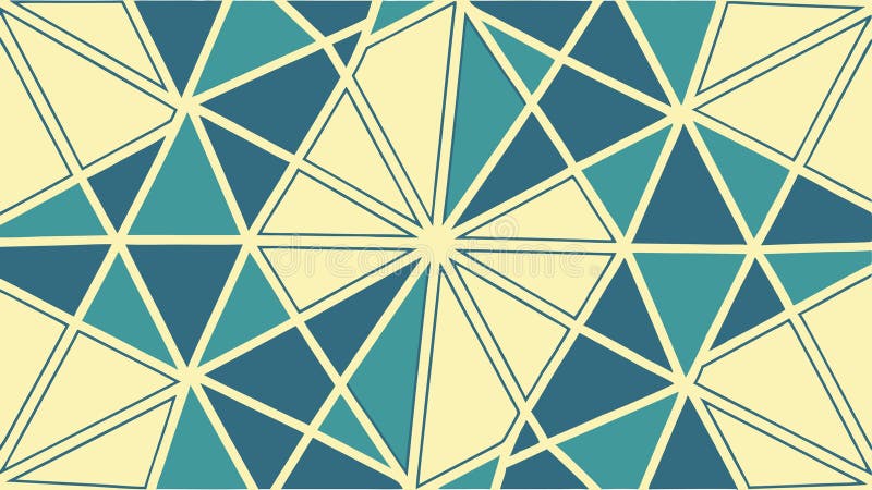 Geometric architectural pattern, abstract ornate design tile. vector design Generative AI vector illustration