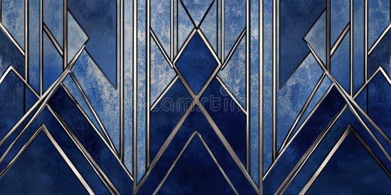 Porter Geometric Art Deco Fan Pattern High-Low Area Rug