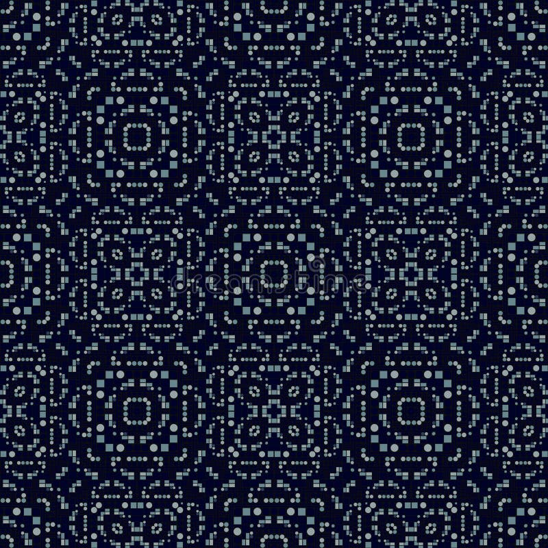 Geometric artificial feel royalty free illustration
