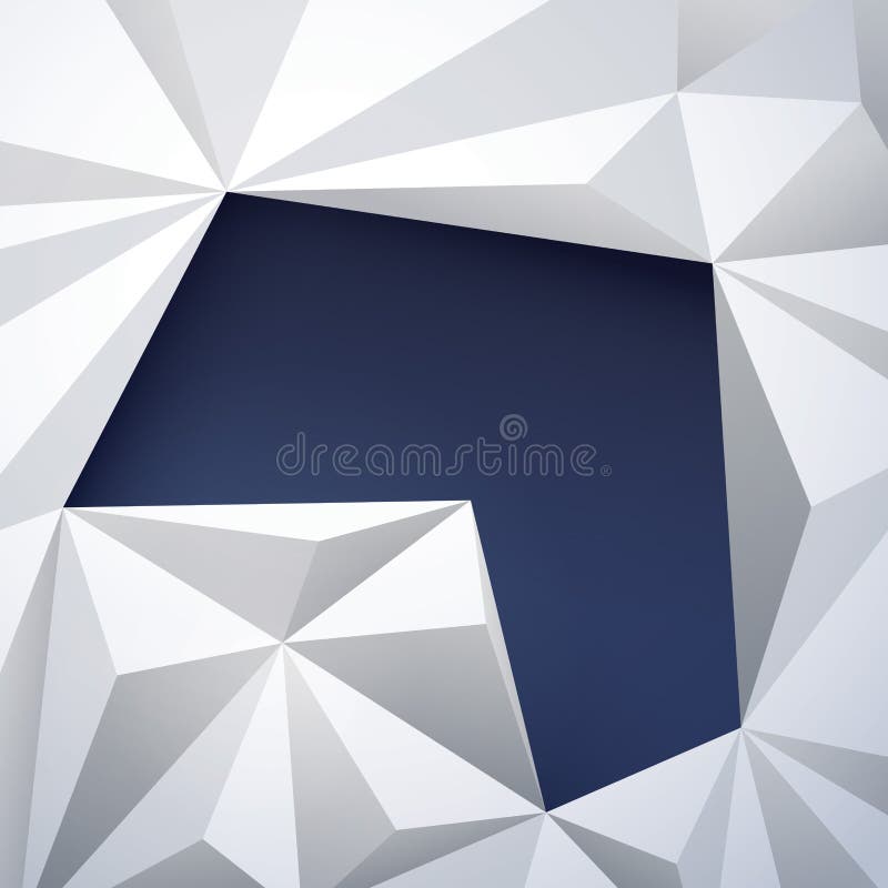 Geometric background for cover design. stock illustration