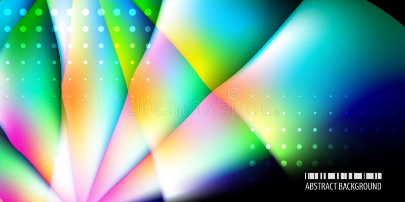 Geometric stacked shapes colorful abstract creative background royalty free illustration