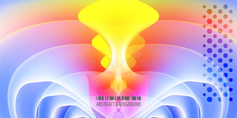 Geometric stacked shapes colorful abstract creative background royalty free illustration
