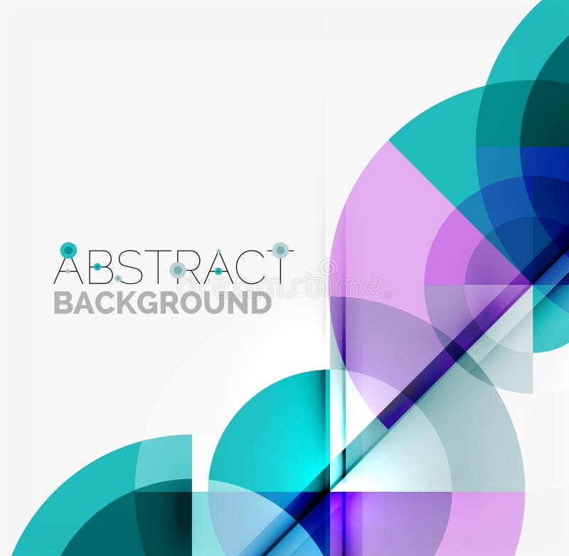 Geometric design abstract background - circles royalty free illustration Geometric design abstract background - circles royalty free illustration