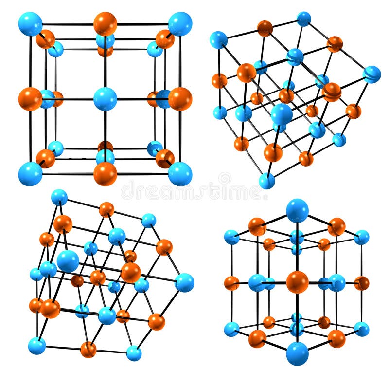 Una imagen tridimensional creada usando un modelo de computadora de,estructuras.