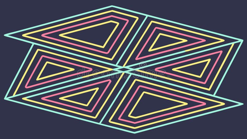 Geometric diamond pattern, abstract shape design vector design Generative AI vector illustration