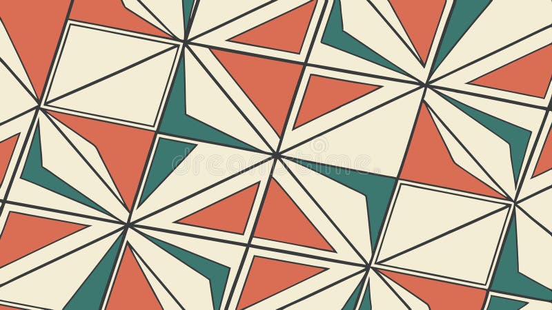 Geometric diamond pattern, decorative design and abstract texture vector design Generative AI royalty free illustration