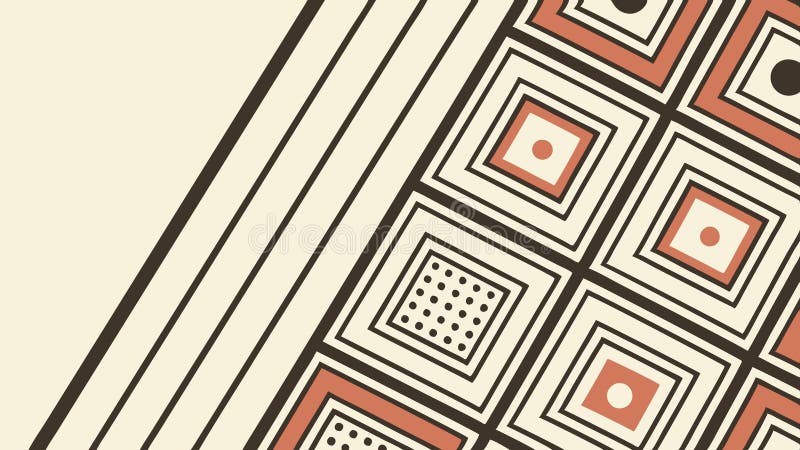 Geometric diamond pattern, decorative design for backgrounds vector design Generative AI royalty free illustration