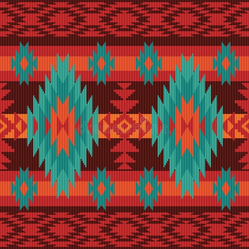 Geometric ethnic pattern