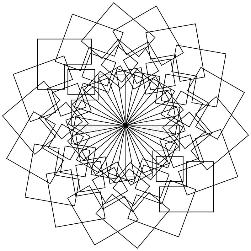 Download Geometric Flower - Circular Pattern Lotus Flower, Mandala ...