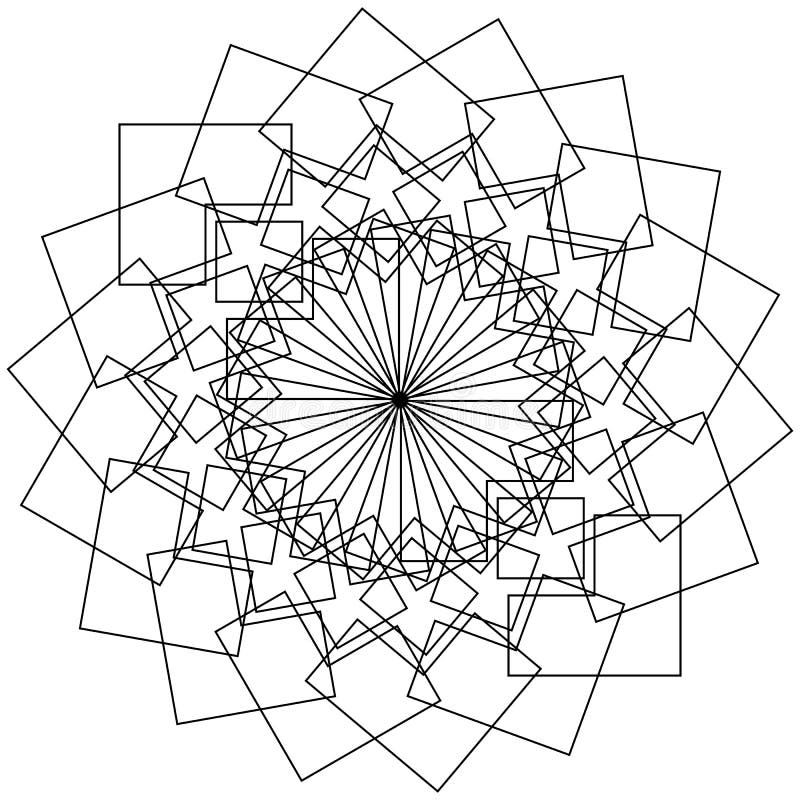 Download Geometric Flower - Circular Pattern Lotus Flower, Mandala ...