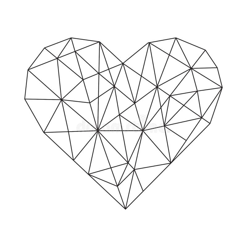 Free Free Geometric Heart Svg Free 634 SVG PNG EPS DXF File