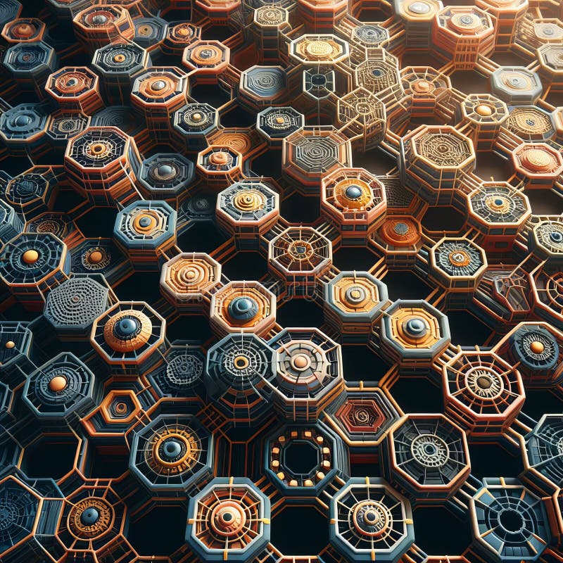 Fotorealisti geometrici stock photos