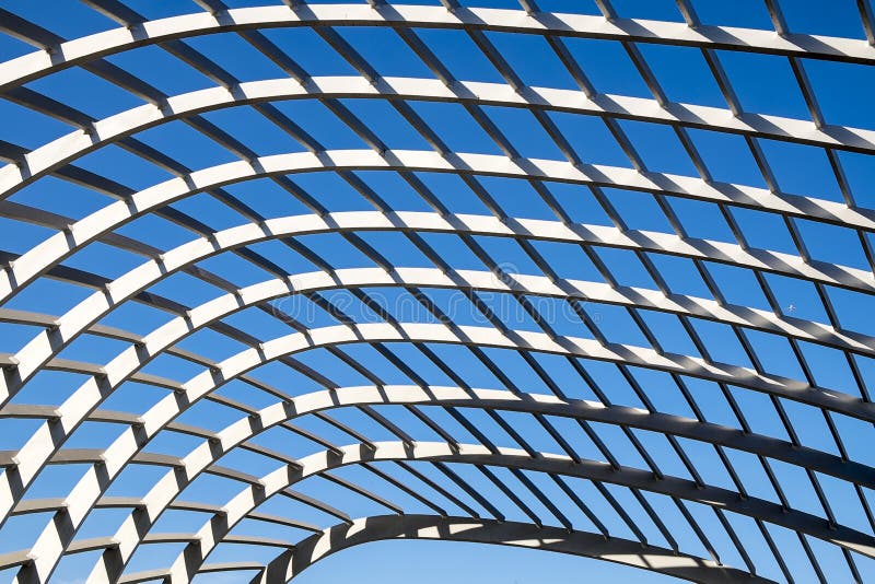 Geometric Lattice Abstract stock image