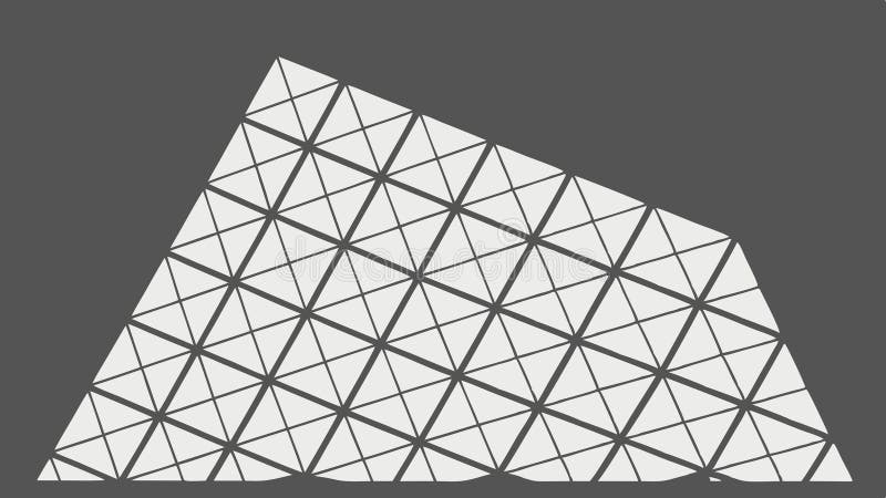 Geometric Lattice Pattern Vector Background, Abstract Design, vector design Generative AI stock illustration