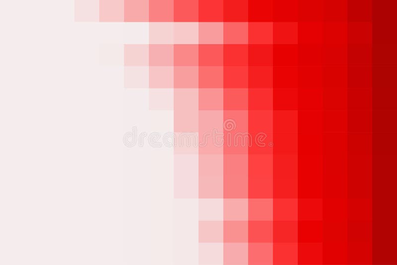 Geometric mosaic pattern pixels red background vector illustration template web banner wallpaper poster vector illustration