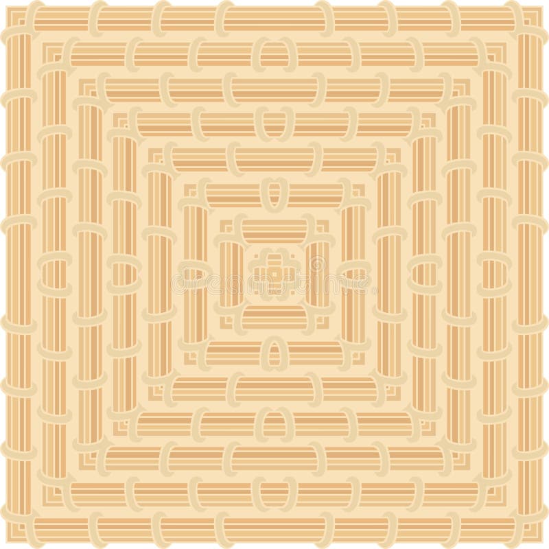 Geometric Pattern Color of Maple Wood. Stock Vector Illustration of