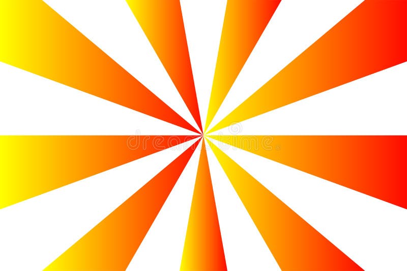 Abstract sunburst pattern, gradient red, orange, and yellow ray colors on white transparent background. Vector illustration, EPS vector illustration Abstract sunburst pattern, gradient red, orange, and yellow ray colors on white transparent background. Vector illustration, EPS vector illustration