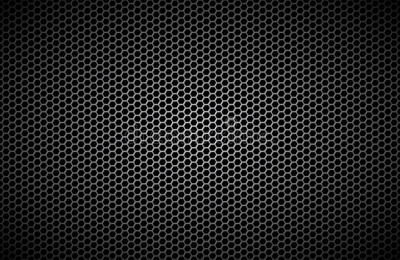 Geometric polygons background, abstract black metallic wallpaper