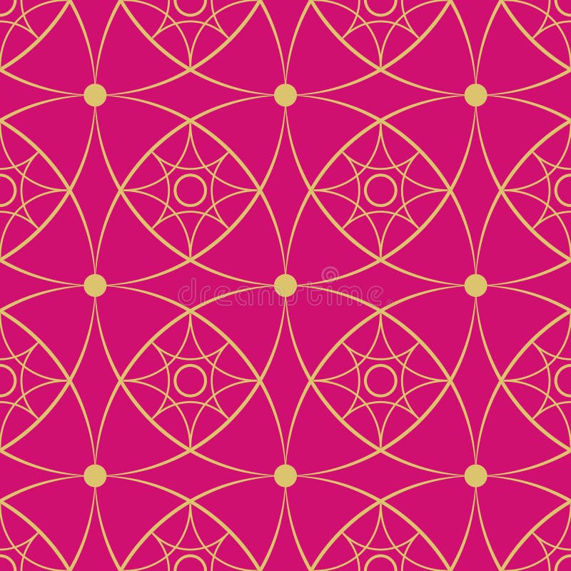 Geometric seamless pattern