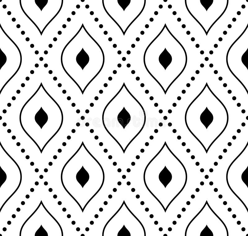 Geometric Seamless Pattern. Abstract Background