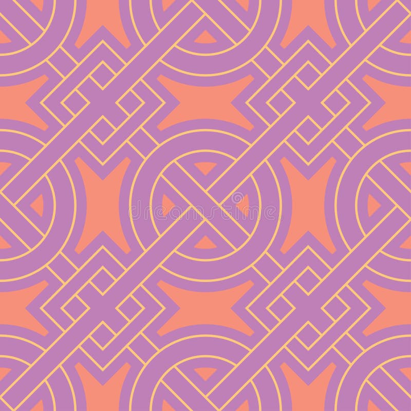 Geometric seamless pattern. Bright colored violet background/ royalty free illustration Geometric seamless pattern. Bright colored violet background/ royalty free illustration