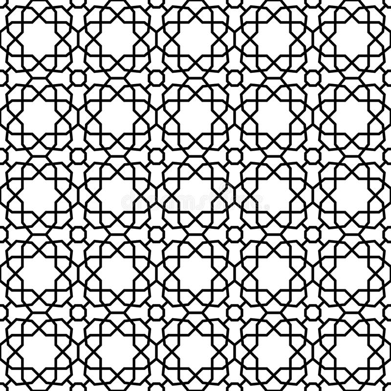 Geometric Seamless Vector Pattern