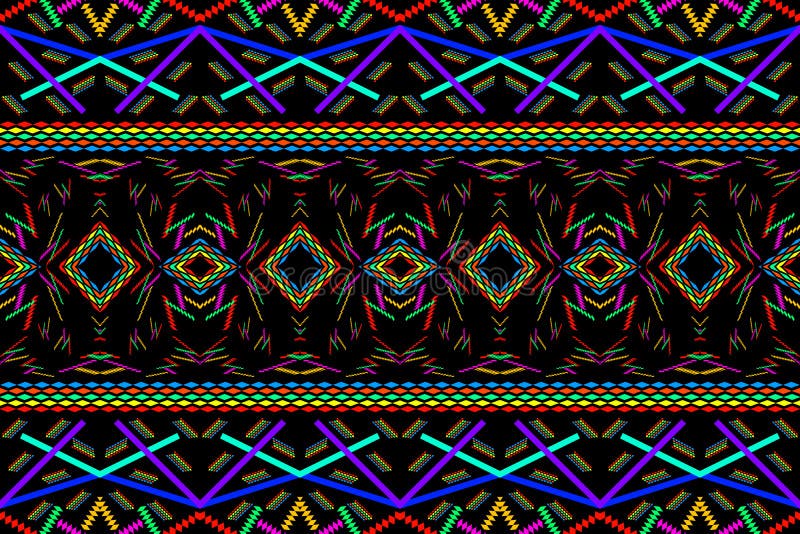 Geometric shape form a pattern to be beautiful stripe,fashion art design stock illustration