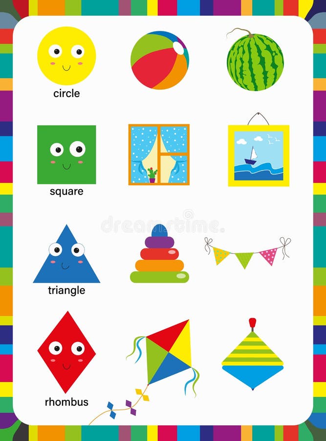 Free Printable Shape Flag Matching Game - Life Over C's