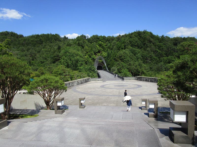 Architecture of Miho Museum in Kyoto, Japan, Kyoto, Japan -…