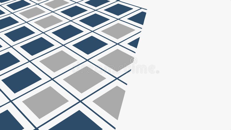 Geometric square pattern, modern and tile design element. vector design Generative AI royalty free illustration