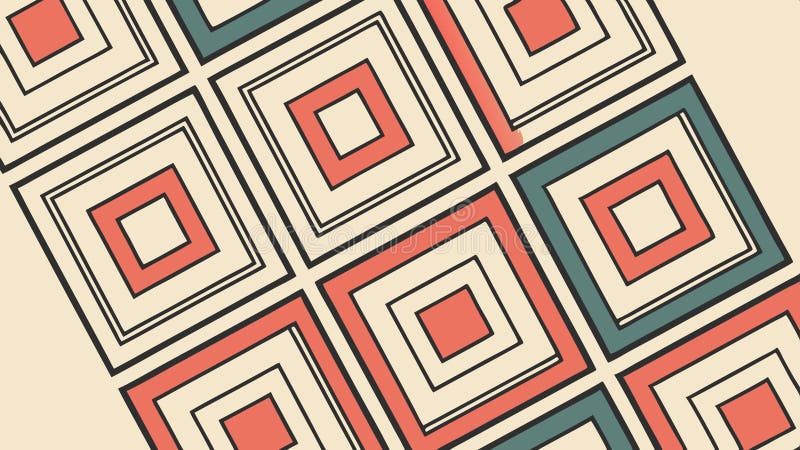 Geometric square pattern, structured modern design element vector design Generative AI vector illustration