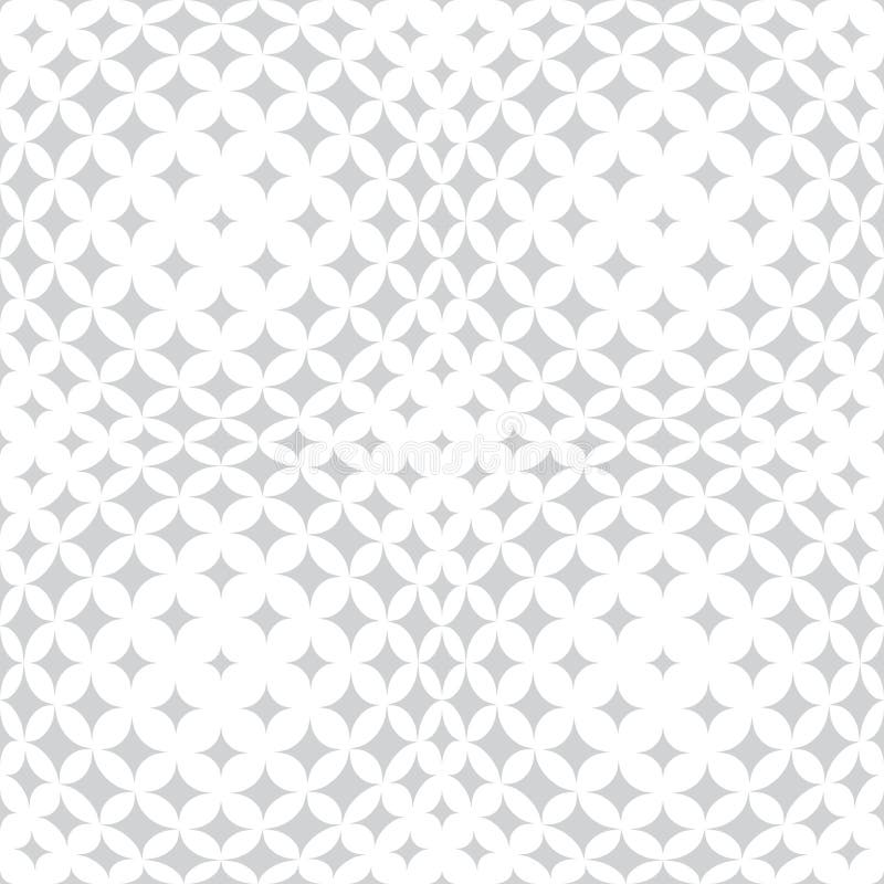 Geometric square stars grid decorative art pattern vector illustration