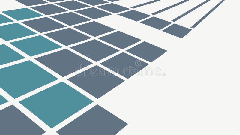 Geometric square tile vector, floor pattern design, modern surface and texture art vector design Generative AI stock illustration