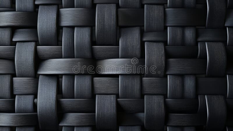Geometric stripes create a modern and sophisticated pattern against a dark abstract background stock image