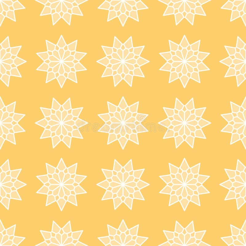 Geometric Sun Vector Background Pattern Stock Vector Illustration of