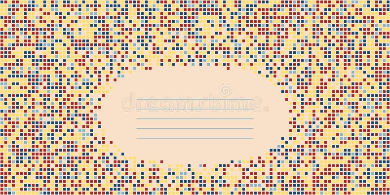 Geometric template with copy space for text. Abstract background vector illustration Geometric template with copy space for text. Abstract background vector illustration