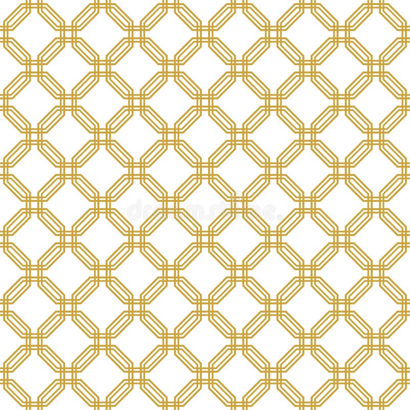 Modern Simple Geometric Vector Seamless Pattern with Gold Line Texture on  White Background. Light Abstract Wallpaper Stock Vector - Illustration of  grid, bright: 124737909