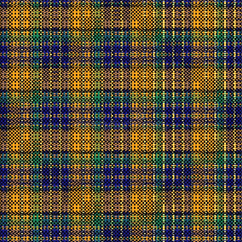 Geometric Woven design pattern with high quality texture stock illustration