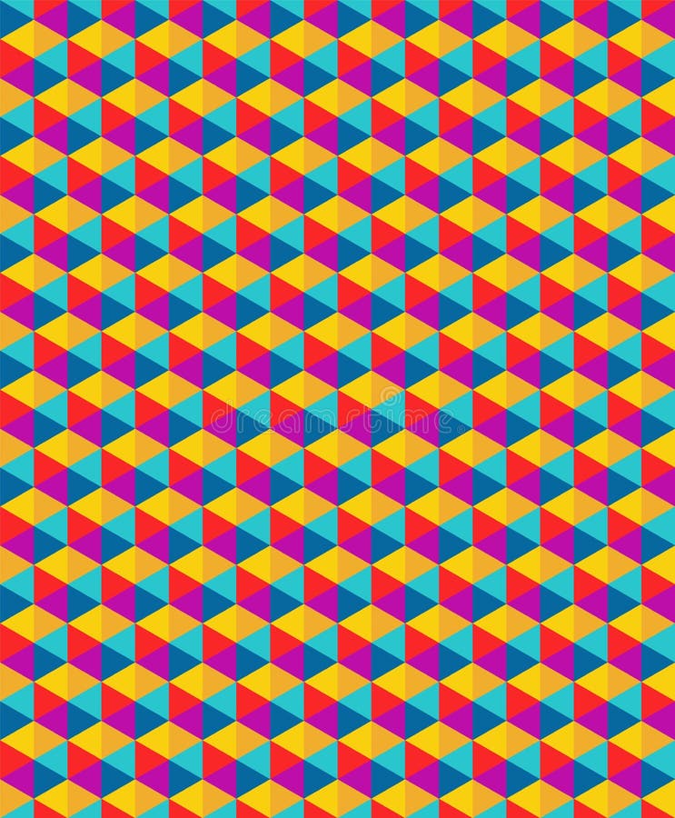 Geometrie-Dreieckmuster des Vektors modernes nahtloses buntes lizenzfreie abbildung Geometrie-Dreieckmuster des Vektors modernes nahtloses buntes lizenzfreie abbildung