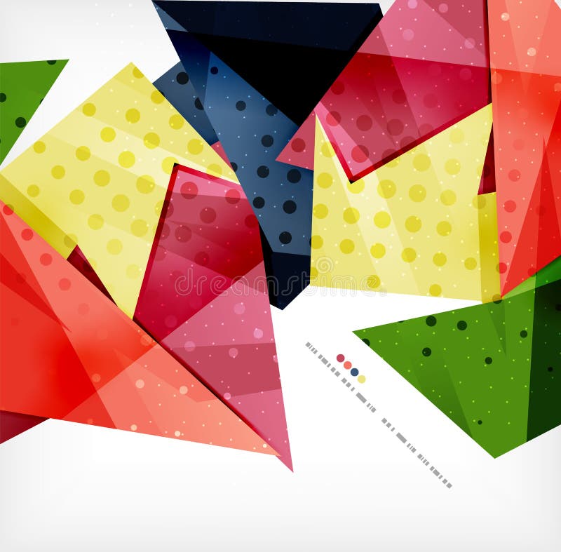 Geometrische vorm abstracte futuristische achtergrond stock illustratie Geometrische vorm abstracte futuristische achtergrond stock illustratie