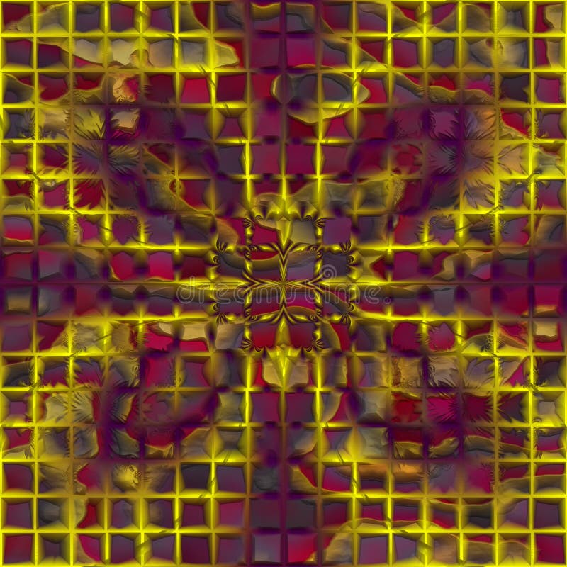 Geometrisches 3D-Maschenmuster lizenzfreie abbildung