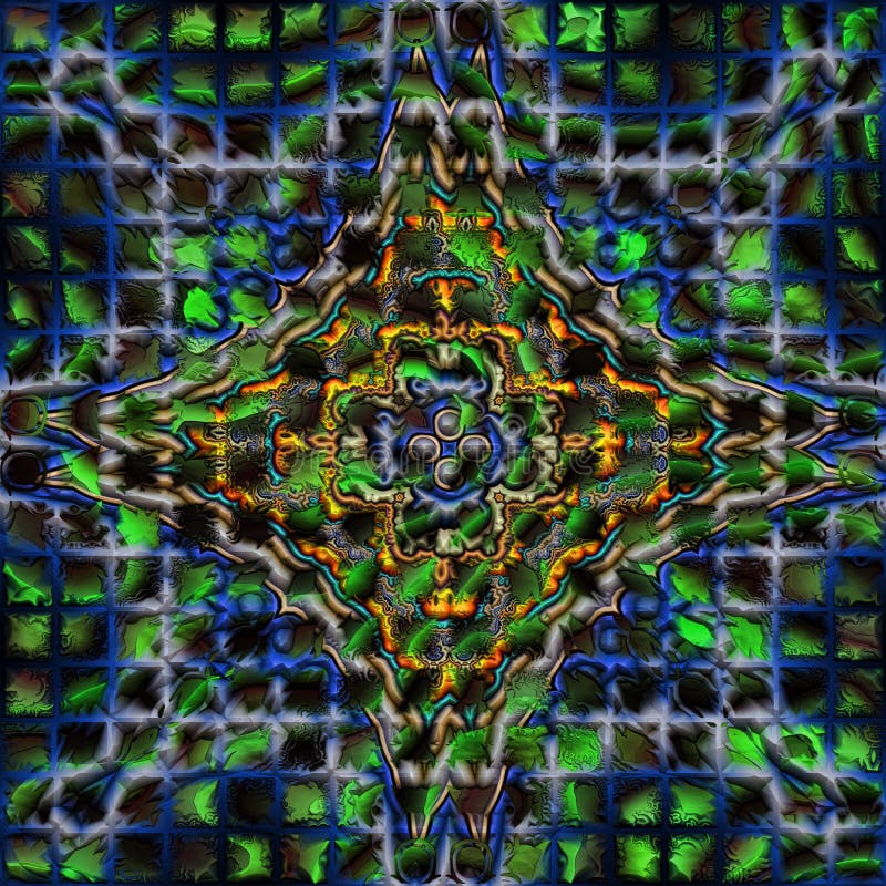 Geometrisches 3D-Maschenmuster. Abstraktes geometrisches 3D-Mesh-Muster