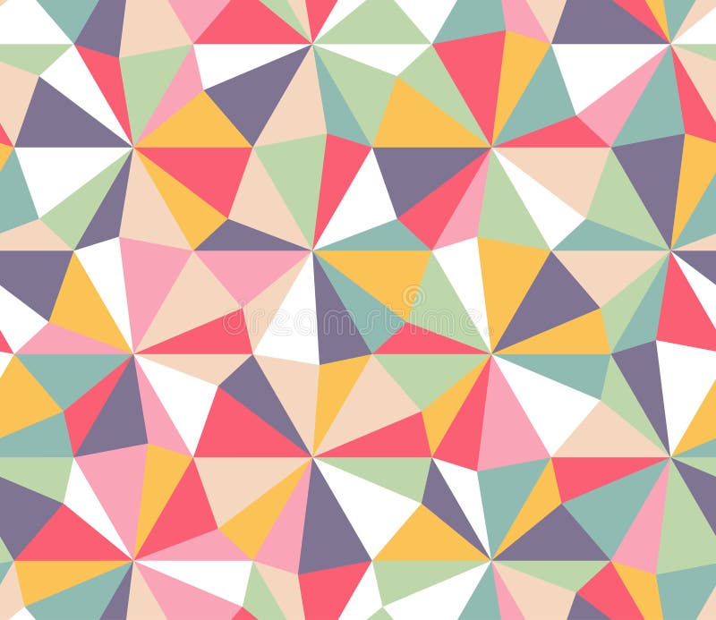 Geometriskt mönster stock illustrationer