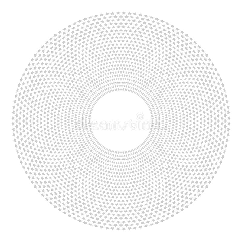 Geometrisk stjärnamodell Cirkeldesignbeståndsdel vektor illustrationer Geometrisk stjärnamodell Cirkeldesignbeståndsdel vektor illustrationer