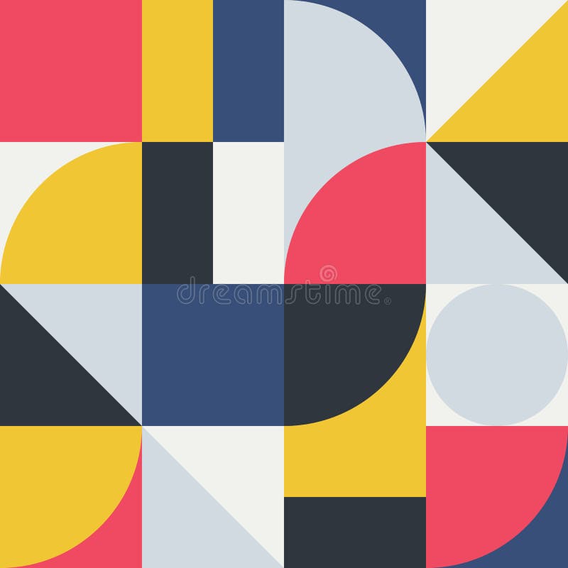Abstract Geometry Pattern Graphic 06 vector illustration
