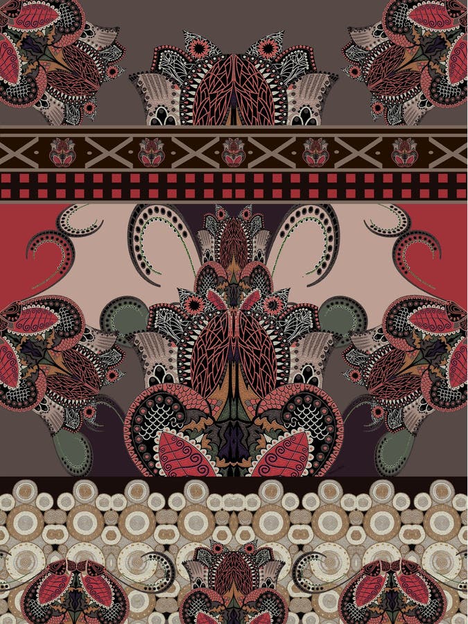 Geometrycznej koloru boho etnicznej tekstury nowożytny projekt ilustracja wektor Geometrycznej koloru boho etnicznej tekstury nowożytny projekt ilustracja wektor