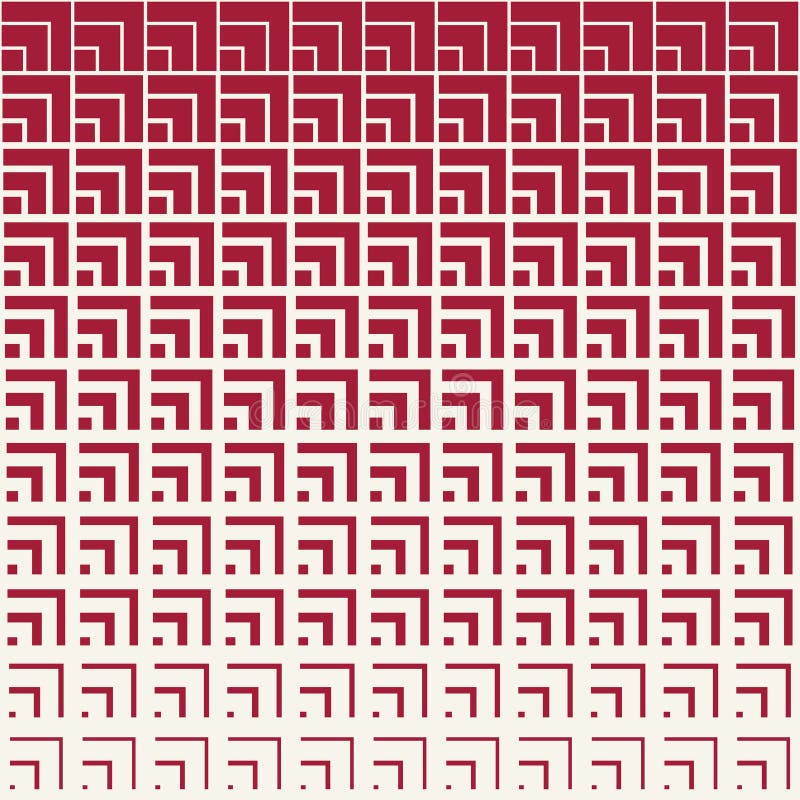 Geometrycznej kwadrat płytki wektoru minimalny graficzny wzór ilustracja wektor
