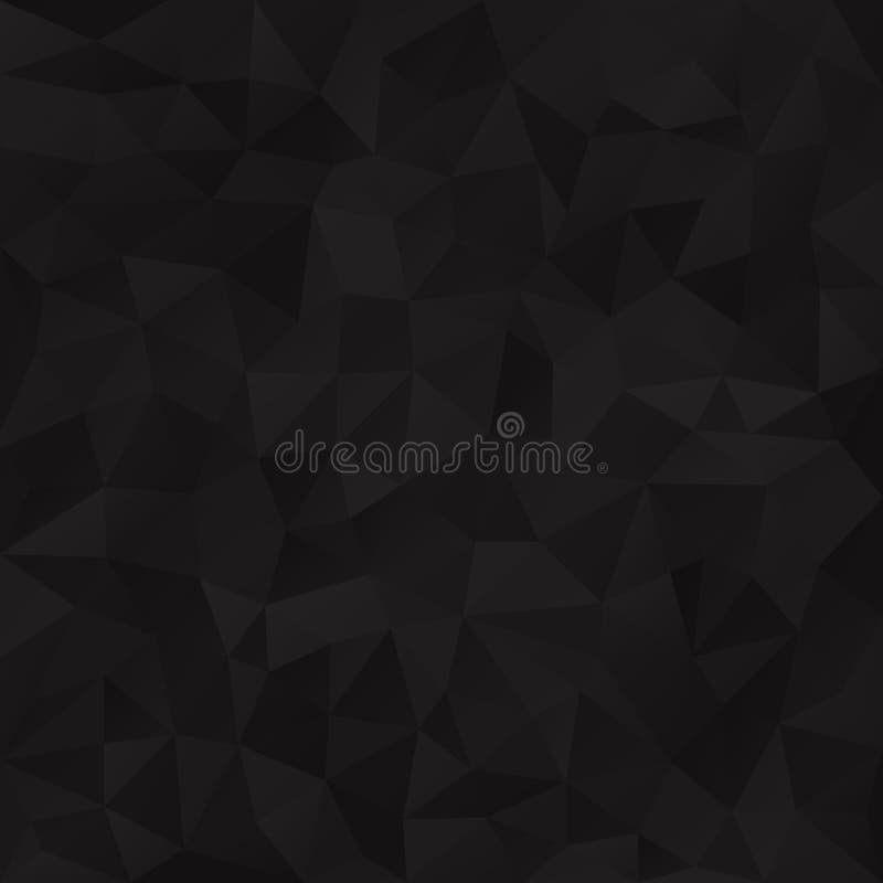 Geometryczny czarny tło ilustracji
