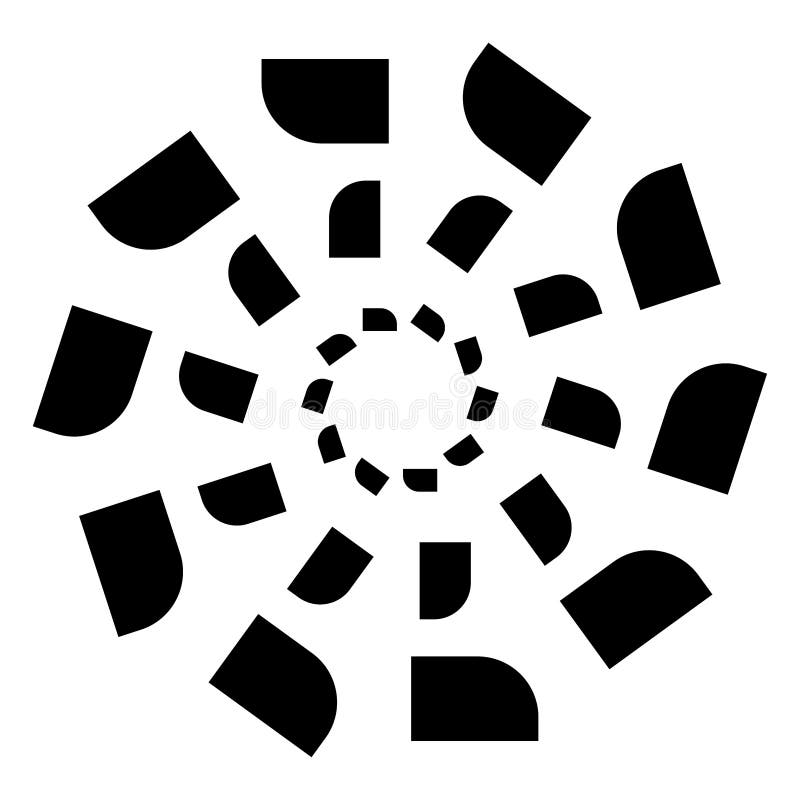 GeometrÃa circular. Elemento de diseño abstracto circular/concéntrico