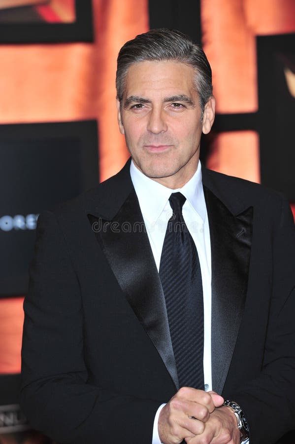 Clooney editorial stock photo. Image of oscars 21212523